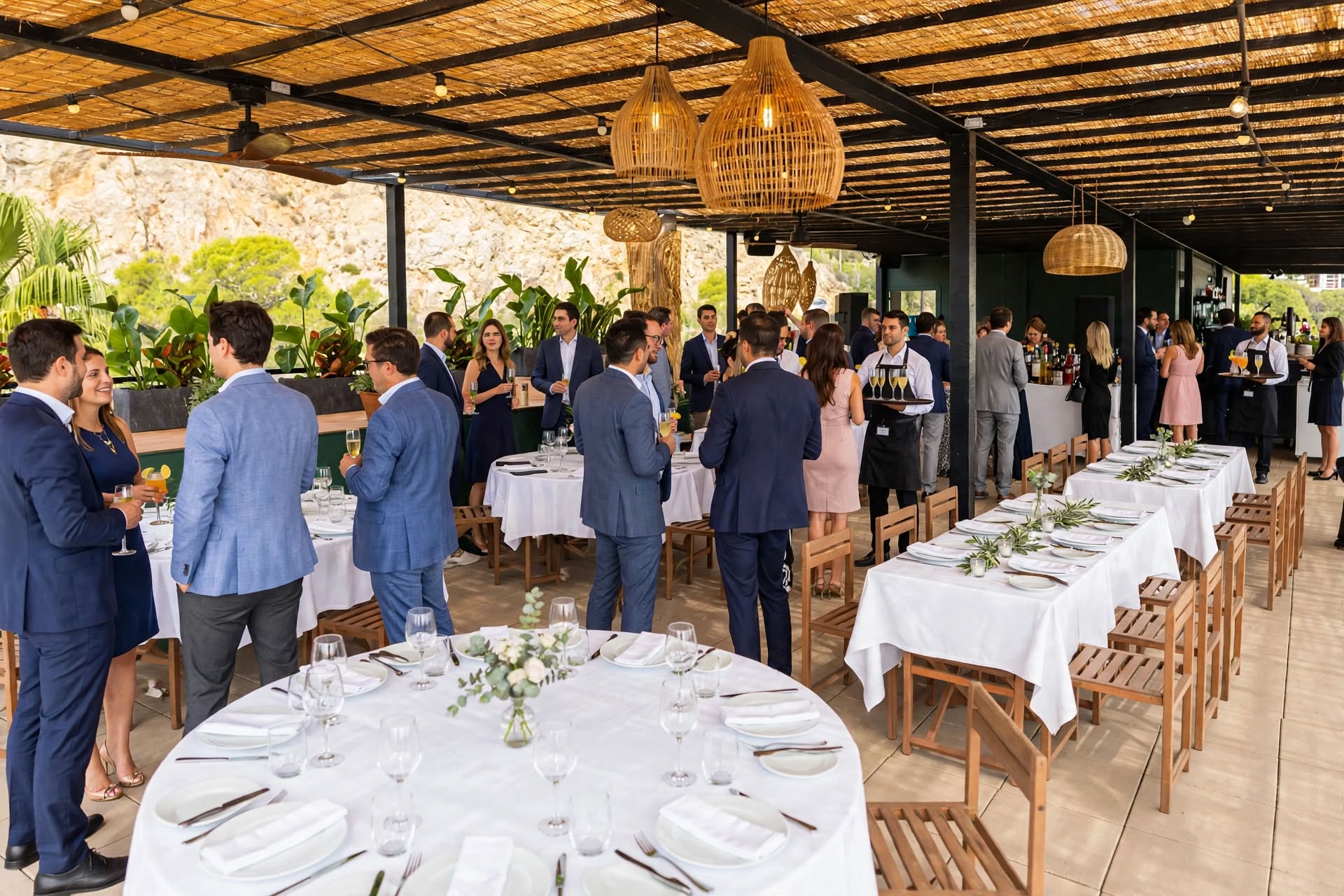 Restaurantes para Comidas y Cenas de Navidad para Empresas en Castelldefels